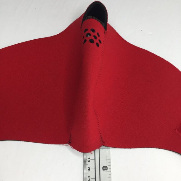 Vintage 80s Adult Red Neoprene Ski Face Mask Snowboard Snow Size Medium - Picture 14 of 14